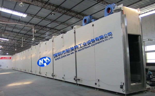 NMT-SDL-700喷涂热风循环专用隧道烘干炉