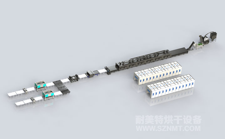 NMT-ZN-666 光伏退役组件热解产线